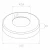 Poteau de balustrade d'angle pour verre ø 42,4x1060/1102,4mm 4 fixations poli 000-559 (4)
