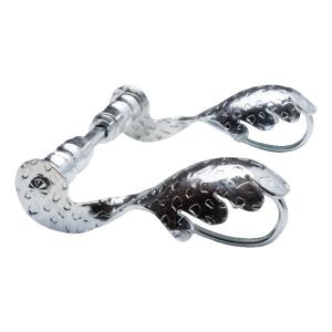 Postal – poignée de portail forgée galvanisée H165 × L85 mm, kit complet avec axe