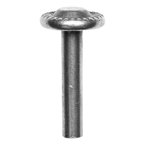 Postal – rivet décoratif en acier FI6 / H40 × FI19 pour portails et clôtures