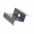 Pince latérale H30 aluminium 6060 trou M8 PV-03-01