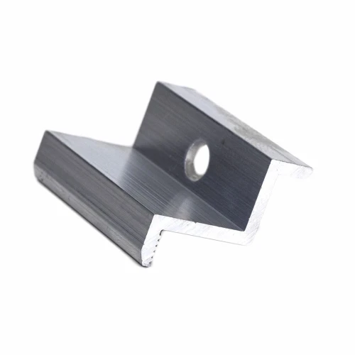 Pince latérale H30 aluminium 6060 trou M8 PV-03-01