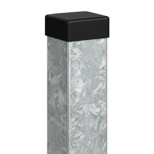 Poteau de clôture 80x80x2 mm. longueur 2 m galvanisé