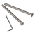 Poignée de porte bilatérale ronde noire PINOX Ø 32 x 1400 mm AISI 304 000-747 (3)