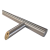 Poignée-tirant de porte unilatérale ronde 45° acier AISI 304 satiné 32×1000 mm 000-752 (3)