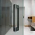 Poignée de porte PSG rectangulaire bilatérale 90° acier noir mat 40×478 mm 000-769 (7)