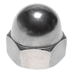 Écrou borgne M10 acier inoxydable A2 DIN 1587