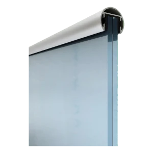 Kozza – main courante aluminium ronde Ø40 mm pour verre 16–21,52 mm, longueur 5 m, anodisation mate