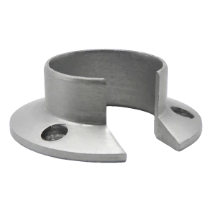 Kozza – fixation axiale pour main courante aluminium ronde ø 40 mm, anodisé mat