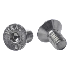 Vis à tête fraisée M6x12 mm A2 DIN 7991 – empreinte hexagonale, acier inoxydable