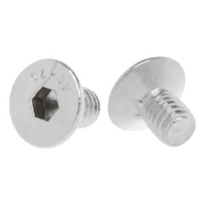 Vis à tête fraisée M6x10 DIN 7991 – acier inoxydable A2 (AISI 304), empreinte hexagonale