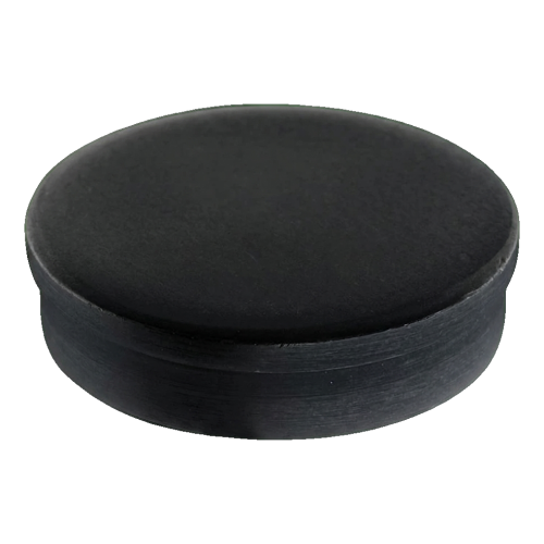 Kozza – bouchon aluminium pour profils garde-corps tout verre KE 105 noir 000-848 (1)
