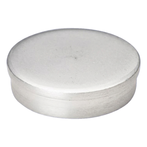 Capuchon de finition aluminium Kozza pour profilés de garde-corps tout verre KE 105 / KE 115 – anodisation mate 000-847 (1)