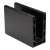 Kozza KE 100 – profil en U pour balustrades tout verre 5000 mm noir, fixation par le haut 000-861 (1)