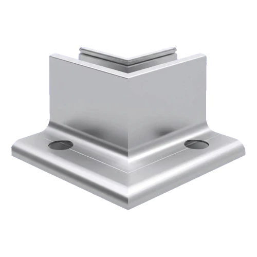 Kozza KE 105 – profil L d'angle intérieur 90° pour balustrades tout verre, aluminium, anodisation mate 000-865 (1)