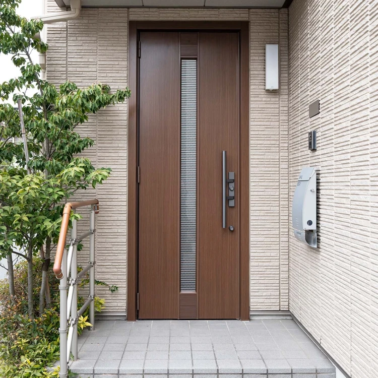 PSG poignée de porte unilatérale ronde noire 32×1200 mm AISI 304 – fixation 45° 000-721 (6)
