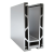 Kozza KF 1000 – profilé aluminium en U pour garde-corps tout verre 5000 mm avec évacuation d'eau 000-878 (1)