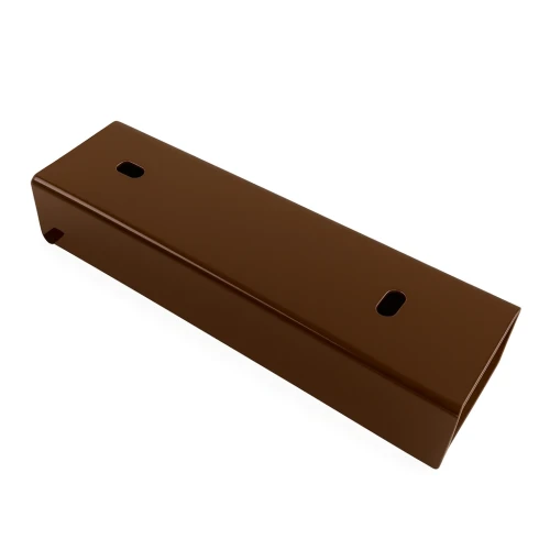 Profil en U connecteur support pour soubassement 200x55 brun GPV-700-25 (1)