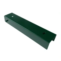 Cornière de raccord support pour soubassement 250x50 vert