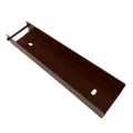 Profil en U connecteur support pour soubassement 250x55 brun GPV-700-45 (2)