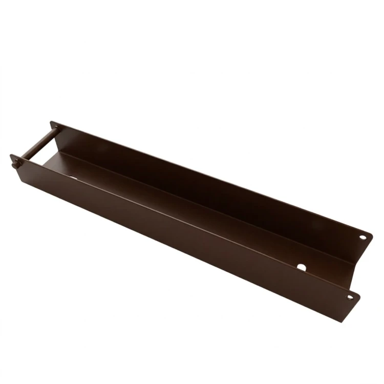 Profilé en C connecteur support pour soubassement 300x50 bronze GPV-700-55 (2)