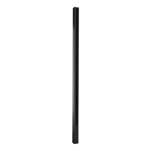 Poteau d'angle balustrade 45x45x1283mm verre 8,72mm gris foncé Kozza KR7500 000-890 (1)