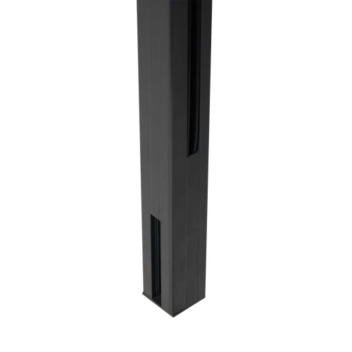 Poteau d'angle balustrade 45x45x1283mm verre 8,72mm gris foncé Kozza KR7500 000-890 (2)