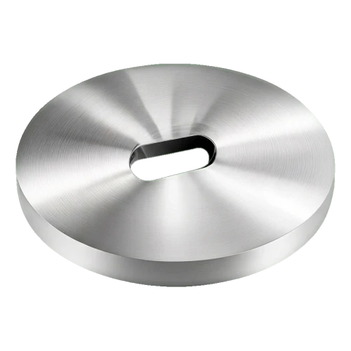 Entretoise PSG pour rotules ponctuelles fi 50 mm / 5 mm – trou oblong, AISI 304 satiné 000-896 (1)