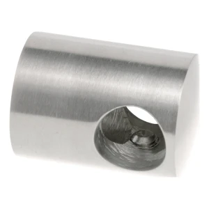 PSG support traversant pour balustrade pour tige Ø 10 mm – AISI 304 satiné, montage sur surface plane