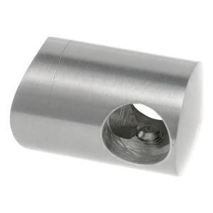 PSG collier traversant pour tige Ø 10 mm – système tube 42,4 mm, acier inoxydable satiné