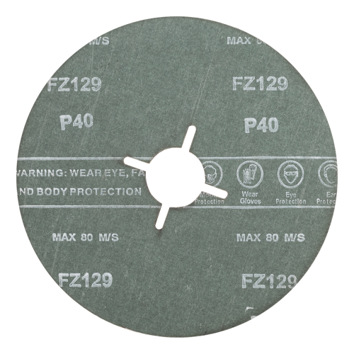 Starflex FZ129 – disque fibreux zircon P40 125 mm pour acier inoxydable 000-912 (2)