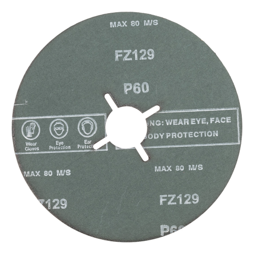 Disque fibre Starflex FZ129 – disque fibre zirconé P60 pour acier inoxydable 125 mm 000-914 (2)