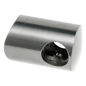 PSG support traversant pour tige fi 12 mm – fixation sur tube 42,4 mm, AISI 304 poli