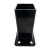 Platine de fixation pour poteau de clôture 80x80 mm 8 mm noir 000-786 (3)