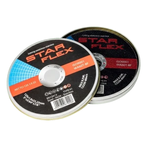 Starflex – jeu de disques de coupe pour acier et inox 125×1,0 mm (10 pcs)