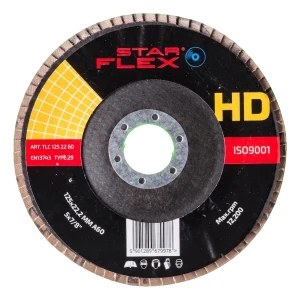 Starflex HD – disque à lamelles céramique T29 125 mm grain 60