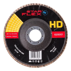 Star Flex HD – disque à lamelles céramique 125 mm T29 grain 80