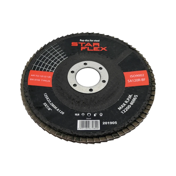 StarFlex disque à lamelles pour acier T29 125 mm – grain 120 000-971 (1)
