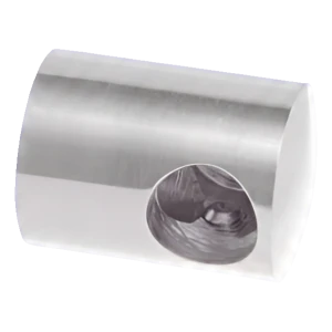 PSG support terminal gauche de balustrade pour tige ø 12 mm – acier inoxydable AISI 304 satiné