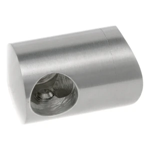 PSG support terminal droit de balustrade pour tige ø 12 mm sur tube 42,4 mm – acier inoxydable AISI 304 poli