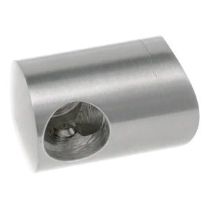 PSG support terminal droit de balustrade pour tige fi 12 mm sur tube fi 42,4 mm – acier inoxydable AISI 304 satiné