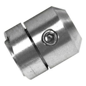 PSG support traversant pour câble ø 6 mm – fixation sur tube 42,4 mm, AISI 304 satiné