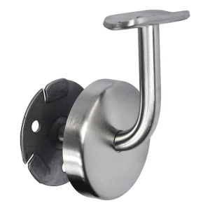Fixation murale de main courante balustrade ø 42,4 mm en acier inoxydable AISI 304 – satiné
