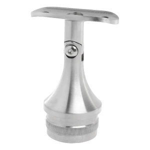 PSG support de main courante de balustrade articulé à enfoncer 42,4 mm AISI 304 satin