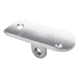 Plaque de montage articulée plate pour main courante 64x24 mm – acier inoxydable AISI 304 satiné