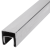 PSG Main courante à clipser sur verre 40x40 mm AISI 304 satin – 2500 mm 001-082 (1)