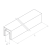 PSG Main courante à clipser sur verre 40x40 mm AISI 304 satin – 2500 mm 001-082 (2)