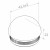 Bouchon ellipsoïdal Kozza à enfoncer pour tube de balustrade 42,4 mm – acier AISI 304 satiné 001-095 (2)