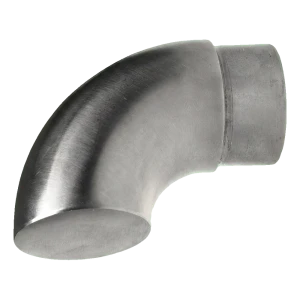 Terminaison de main courante de balustrade – coude fermé pour tube 42,4 mm AISI 304 poli