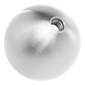 Boule de balustrade vissable ø 80 mm acier inoxydable AISI 304 satiné M10