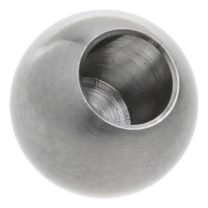 Boule de balustrade à coller Ø 20 mm avec trou Ø 12 mm – acier inoxydable AISI 304
